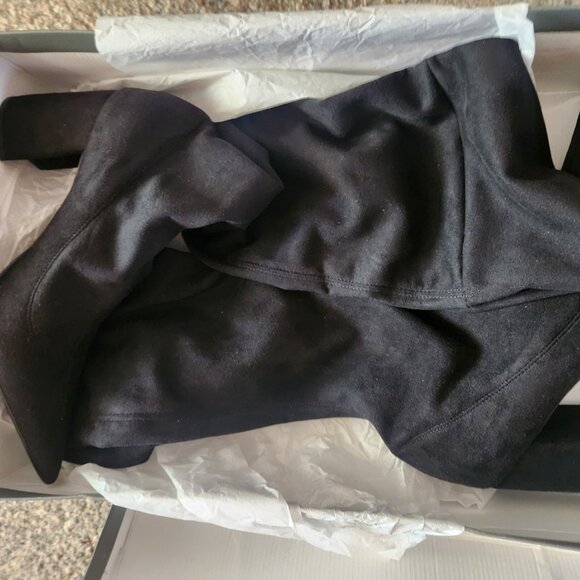 Arezzo Black Over the Knee "Serrenity" Boots. NIB. Size 10 - Picture 5 of 9